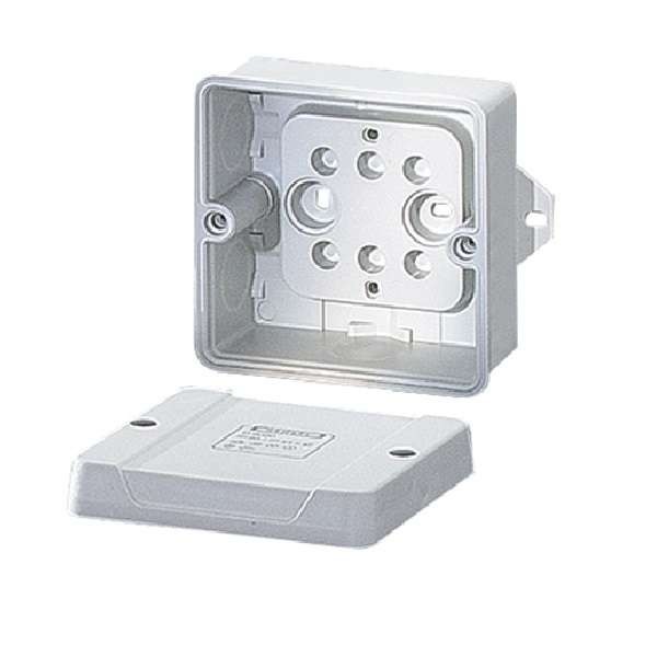  Коробка распределительная ОП 88х88х53мм IP65 D 8120 сер. HENSEL 6000621 