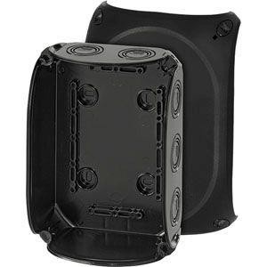  Коробка распределительная ОП 130х180х77мм IP66/67 KF 1000 B черн. HENSEL 62000058 