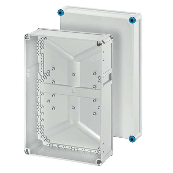  Ящик пустой 300х450х170 с непрозр. крышкой IP65 сер. K 0301 HENSEL 60001041 