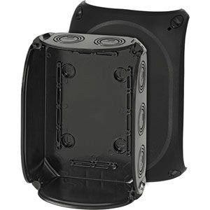  Коробка распределительная ОП 155х210х92мм IP66/67 KF 1600 B черн. HENSEL 62000064 