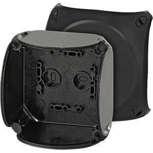  Коробка распределительная ОП 104х104х70мм IP66/67 черн. KF 0400 C HENSEL 62000084 