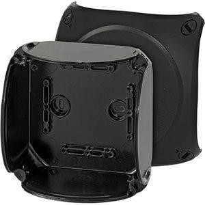  Коробка распределительная ОП 130х130х77мм IP66/67 KF 0600 C черн. HENSEL 62000086 