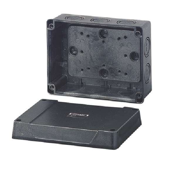  Коробка распределительная ОП 167х125х82мм IP66/67 KD 5100 черн. HENSEL 60000772 