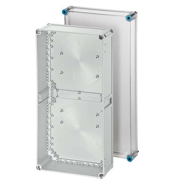  Ящик пустой 300х600х170 с прозр. крышкой IP65 сер. K 0400 HENSEL 60001042 