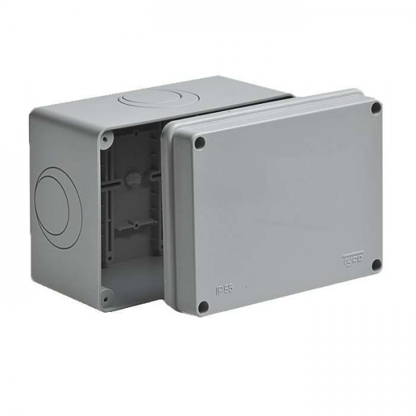  Коробка ОП Тусо распаячная 150х110х90мм без гермовводов подъездная IP55 Ruvinil 67058 