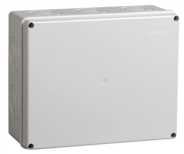  Коробка распаячная ОП 240х195х90 IP44 КМ41271 RAL7035 ИЭК UKO10-240-195-090-K41-44 