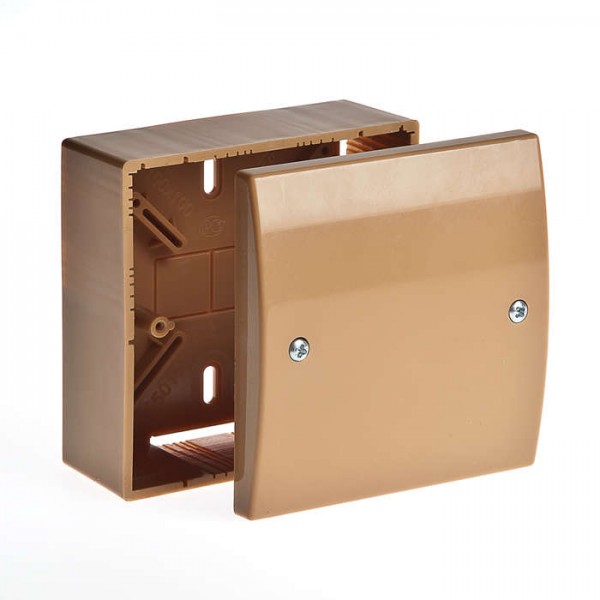  Коробка универсальная для кабель-каналов 100х100х55 IP40 Ruvinil 65019К 