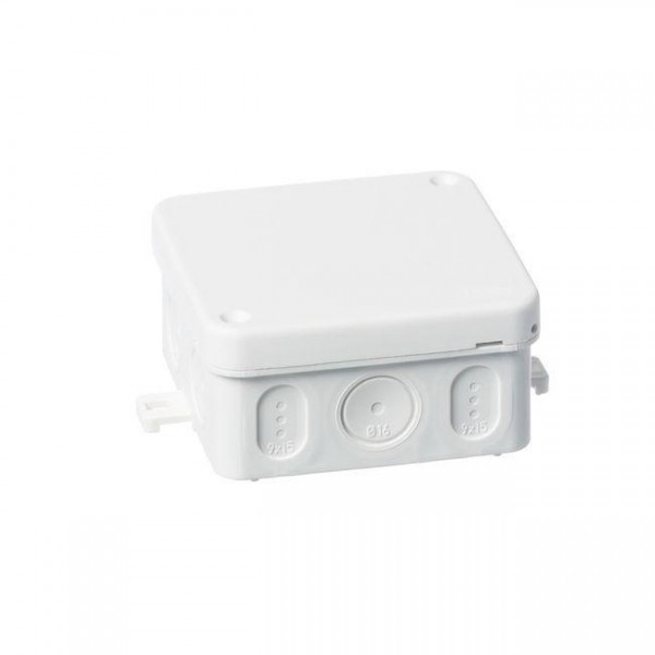  Коробка разветвительная квадратная 75х75мм IP65 бел. ABB 2TKA140010G1 