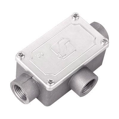  Коробка ответвительная 118х67х42мм 3 ввода М20х1.5 IP55 алюм. DKC 6330-20 
