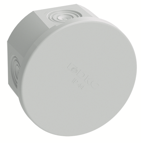  Коробка распределительная ОП 65х35мм IP44 4 каб. ввод (уп.24шт) DKC 53500R 
