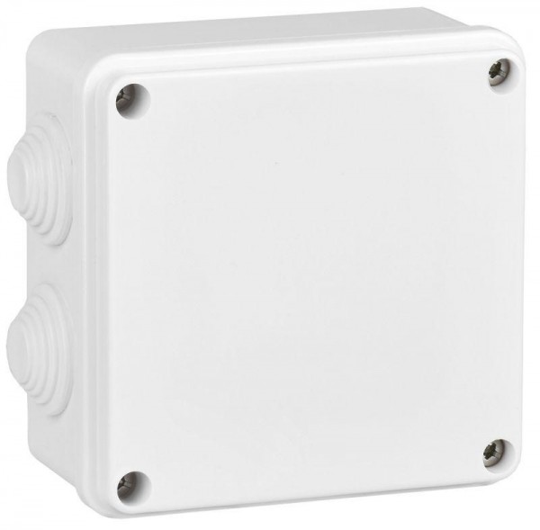  Коробка распаячная ОП КМ 100х100х50мм бел. IEK UKO10-100-050-100-K01-E 