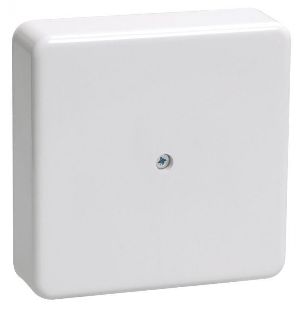  Коробка распаячная ОП КМ 100х100х44 бел. IEK UKO10-100-100-044-K01-E 