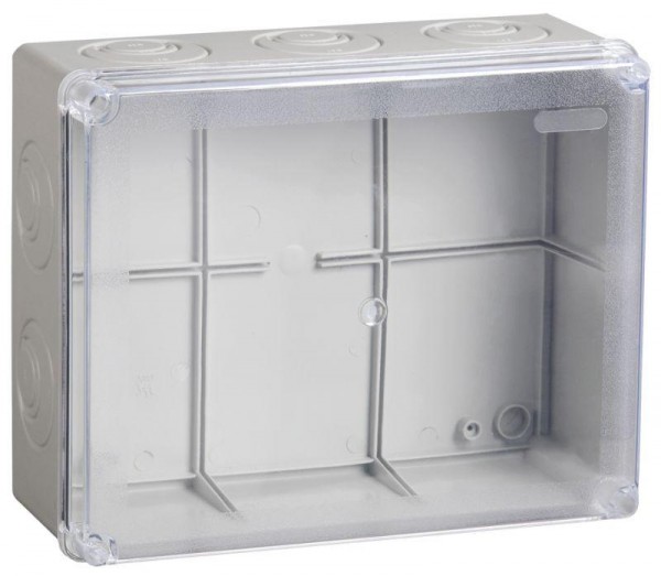  Коробка распаячная ОП 240х195х165 IP44 КМ41277 RAL7035 IEK UKO10-240-195-165-K51-44 
