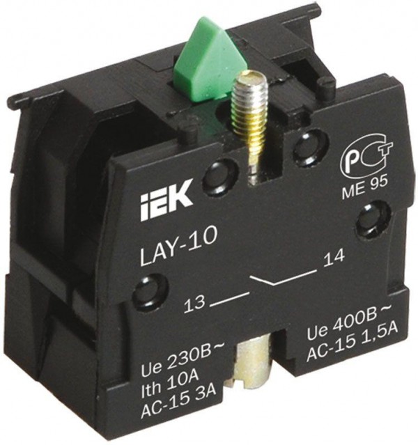  Блок контактный 1з для LAY5 ИЭК BDK21 