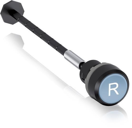 Кнопка сброса со штоком KPR3-101L с текстом "R" син. ABB 1SFA616162R1014 
