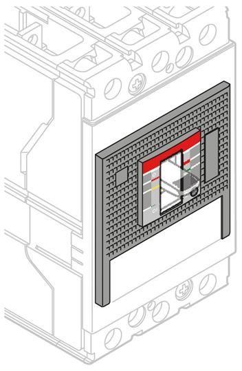  Крышка для Tmax XT3 4P монтаж-DIN-рейка ABB 1STQ008304A0000 