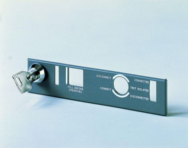  Блокировка выкл. в разомкнутом состоянии KEY LOCK N.20007 E1/6 ne ABB 1SDA058273R1 