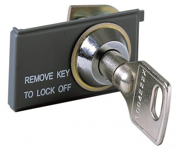  Блокировка выкл. в разомкнутом состоянии KEY LOCK E1/6 new - одинаковые ключи N.20005 ABB 1SDA058270R1 