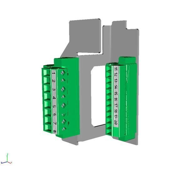  Комплект Multiplug 8 для XR2/3 ABB 1SEP408513R0001 