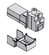  Комплект клеммных крышек OZXB5K (уп.3шт) ABB 1SCA022283R8040 