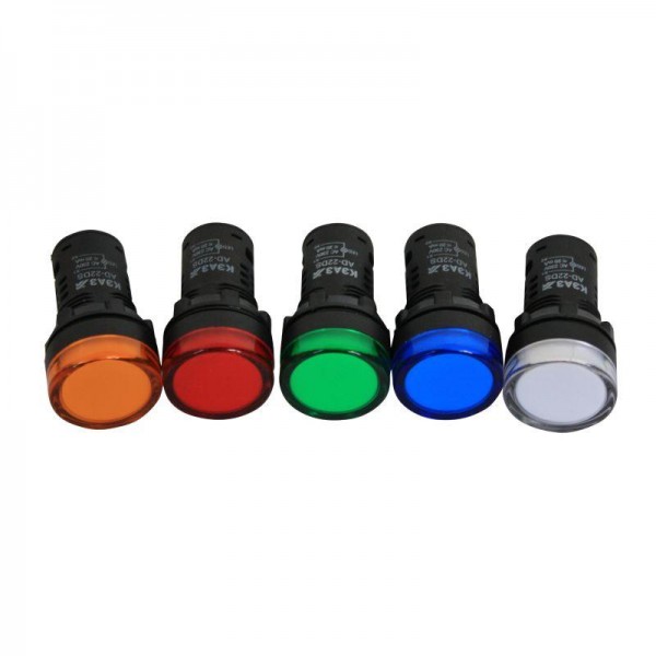  Лампа AD22DS(LED) матрица 22мм 230В крас. КЭАЗ 238566 