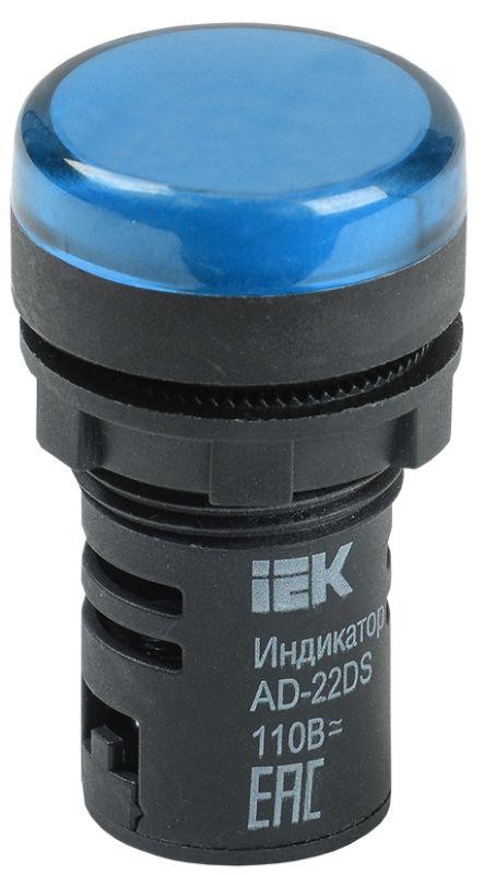 Арматура светосигнальная AD-22DS 240В син. ИЭК BLS10-ADDS-230-K07 