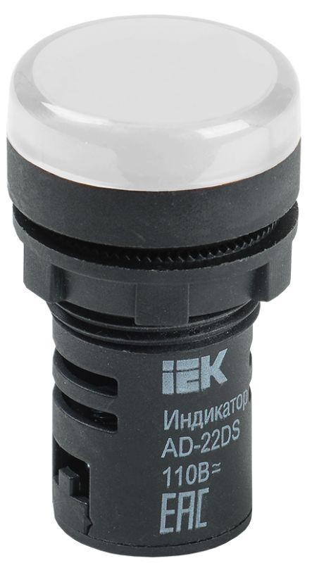  Арматура светосигнальная AD-22DS 220В бел. ИЭК BLS10-ADDS-230-K01 