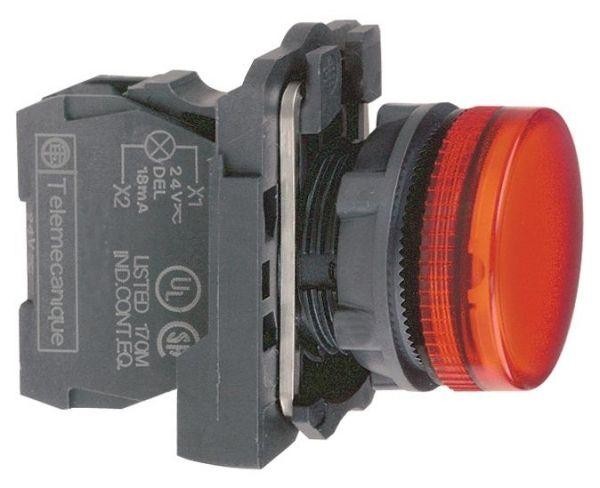  Лампа сигнальная 22мм 230-240В красн. SchE XB5AVM4 