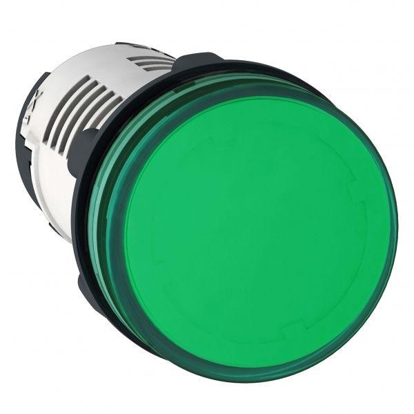  Лампа сигнальная 22мм 24В LED зел. SchE XB7EV03BP 