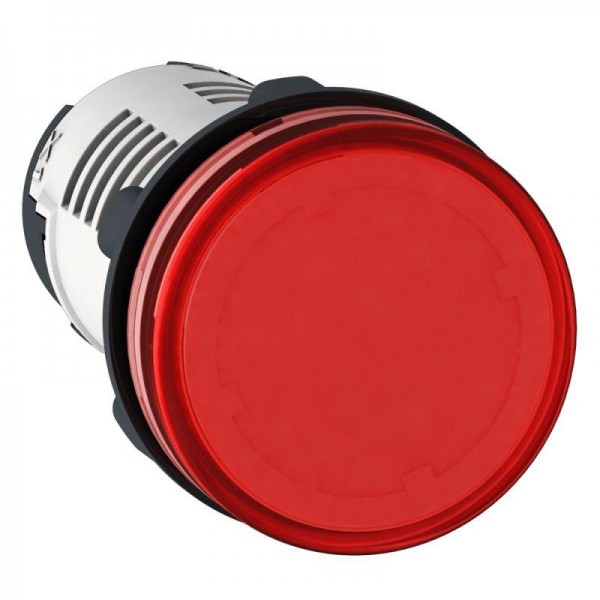  Лампа сигнальная 22мм 230В LED красн. SchE XB7EV04MP 