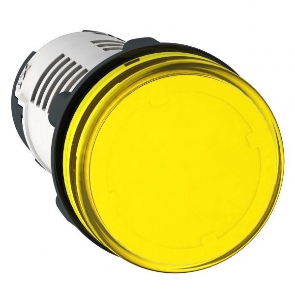  Лампа сигнальная 22мм 230В LED желт. SchE XB7EV05MP 