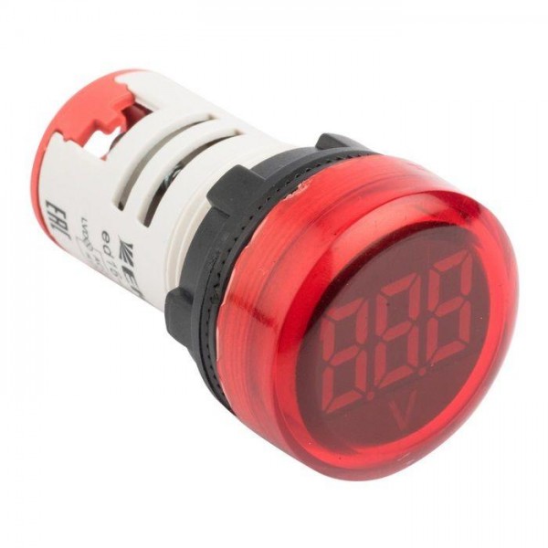  Индикатор значения напряжения ED16-22VD красн. PROxima EKF ed16-22vd-r 