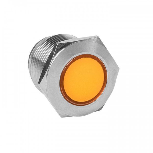  Лампа сигнальная S-Pro67 19мм желт. 230В EKF s-pro67-331 