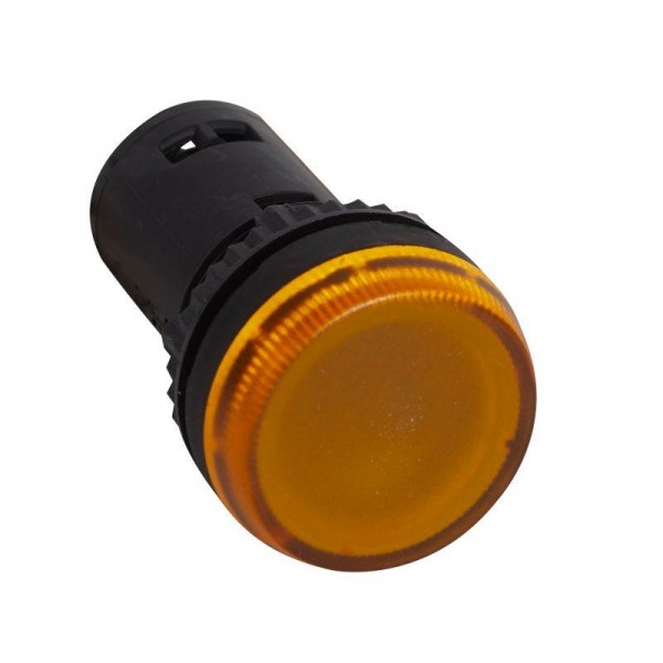  Лампа сигнальная монобл. 130В желт. Osmoz Leg 024609 