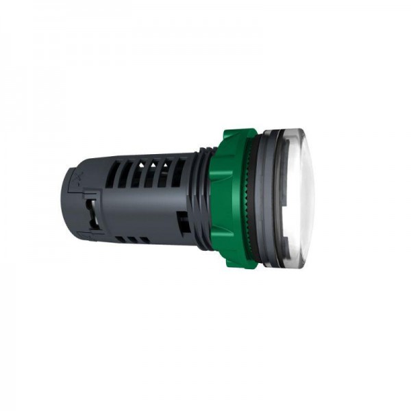  Лампа сигнальная 230В монолит. бел. SchE XB5EVM1 