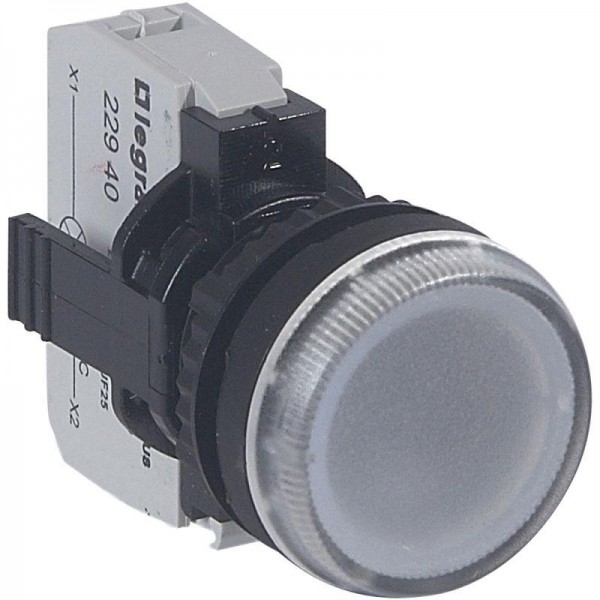  Индикатор в сборе 230В d22.3мм под винт бел. Osmoz Leg 023790 