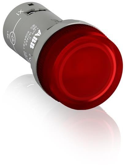  Лампа CL2-542R со встроен. светодиодом 380-415В AC красн. ABB 1SFA619403R5421 
