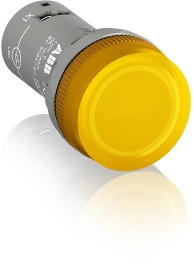  Лампа CL2-515Y со встроен. светодиодом 110-130В DC желт. ABB 1SFA619403R5153 