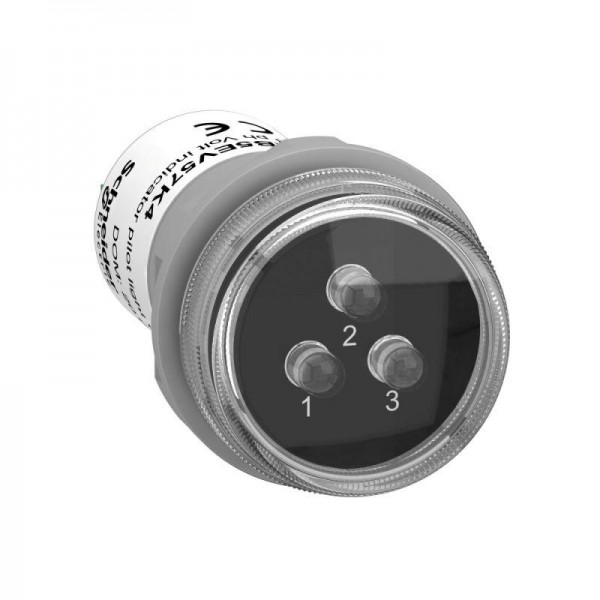  Лампа сигнальная 3ф LED 400В красн./зел./желт. SchE XB5EV57K4 