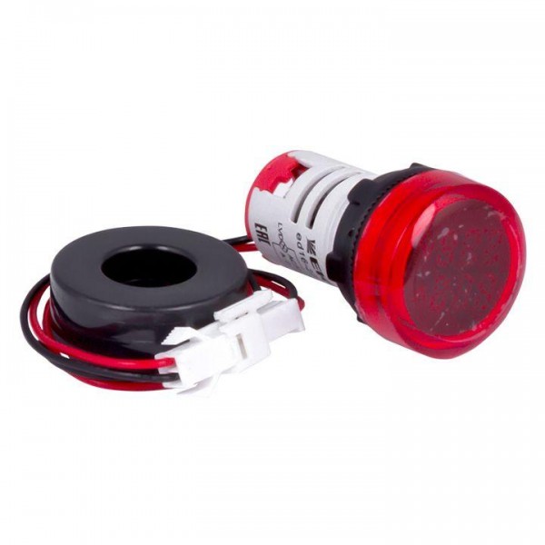  Индикатор значения тока и напряжения ED16-22AVD 100А красн. PROxima EKF ed16-22avd-r 