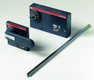  Рукоятка поворотная на дверцу RHE_S T4-T5-T6 F/P 500мм (только стержень длиной 500мм) ABB 1SDA054932R1 