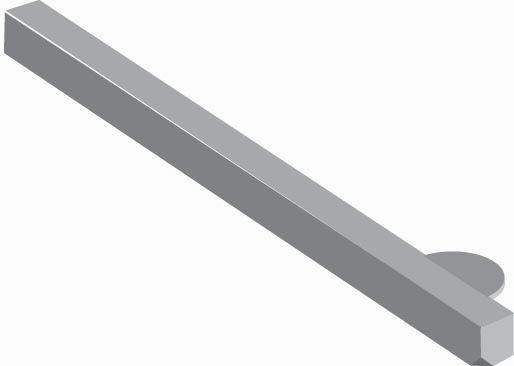  Переходник OXS6X130 130мм для ручек упр. типа ОТ16..125F ABB 1SCA101655R1001 