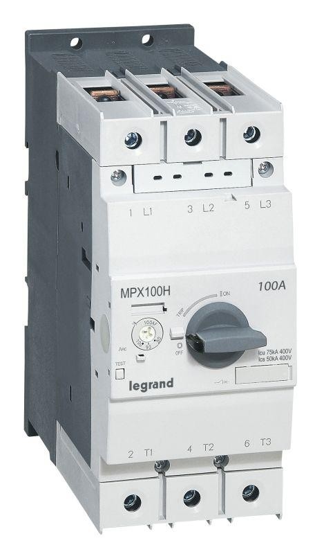  Выключатель авт. защиты двиг. MPX3 T100H 26А 100кА Leg 417372 