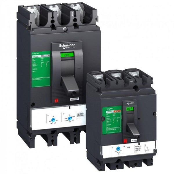  Выключатель авт. 3п EasyPact CVS 400N 50кА MA320 SchE LV540552 
