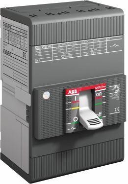  Выключатель авт. для защиты эл. двиг. 3п XT3S 250 MA125 Im=750...1500 3p F F ABB 1SDA068280R1 
