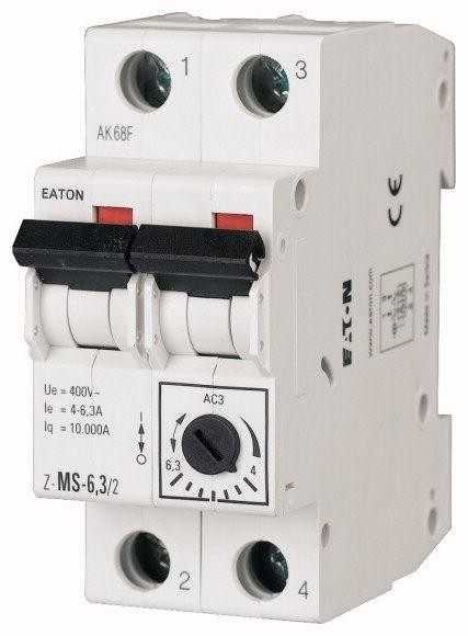  Выключатель авт. защиты двиг. Z-MS-6.3/2 EATON 248397 