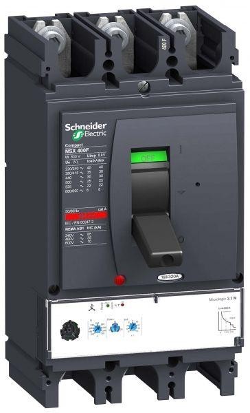  Выключатель авт. 3п 3т NSX400N 320А Micrologic 2.3M SchE LV432776 