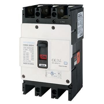  Выключатель автоматический HGM125H 3PT4S0000C 00025F 20-25А ток к.з. 38кА AC380/415В HYUNDAI 13.03.02.000496 