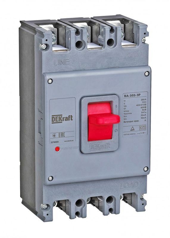  Выключатель автоматический силовой 4P 350А 35кА ВА-305 SchE 22792DEK 