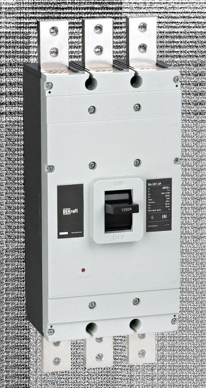  Выключатель автоматический силовой 3P 1250А 85кА ВА-307 SchE 22770DEK 